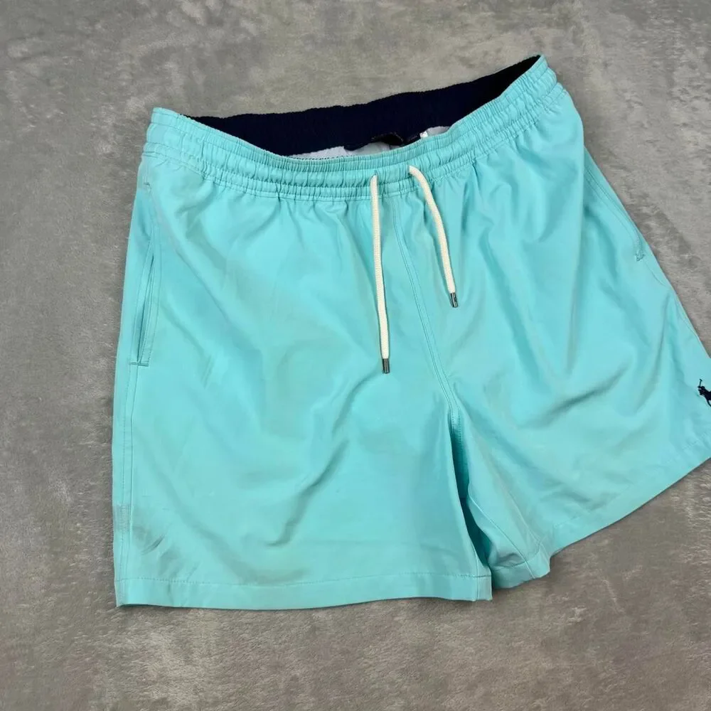 Polo-ralph-lauren Men's Blue Swim-briefs-shorts